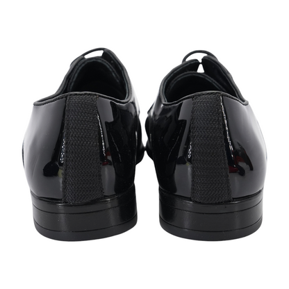 Black Lace-Up Dress Shoes