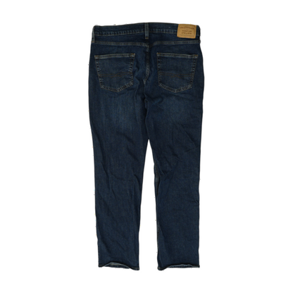 Navy Straight Jeans