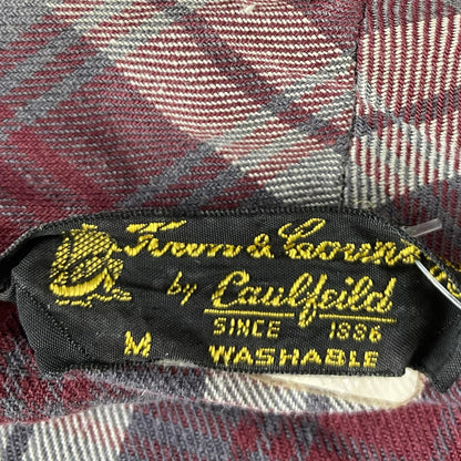 Vintage Red Plaid Robe