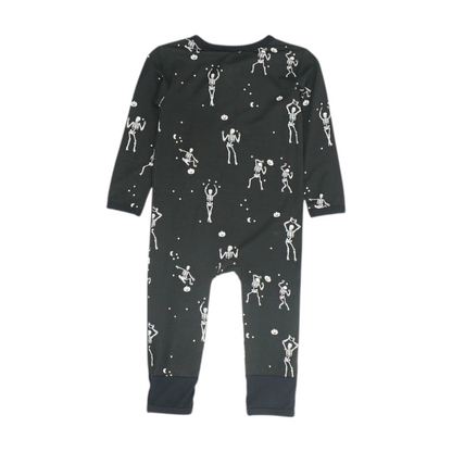 Black Graphic One-Piece