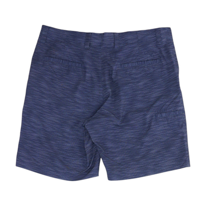 Blue Chevron Chino Shorts