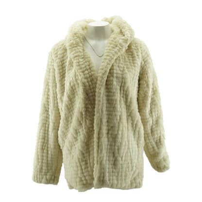 Ivory Solid Bomber Jacket