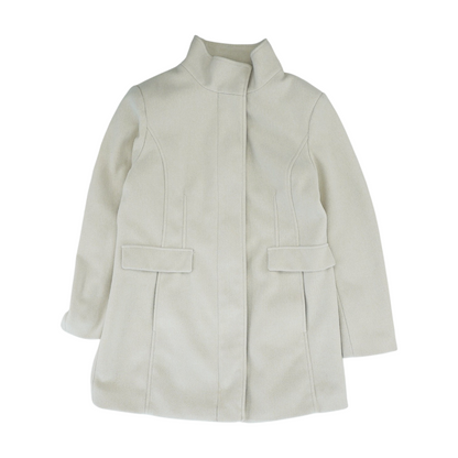 Beige Solid Coat