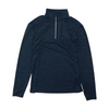 Navy Solid 1/4 Zip Pullover