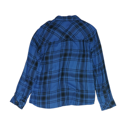 Blue Plaid Button Down