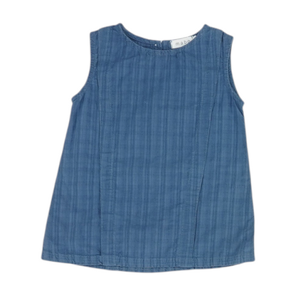 Blue Plaid Blouse