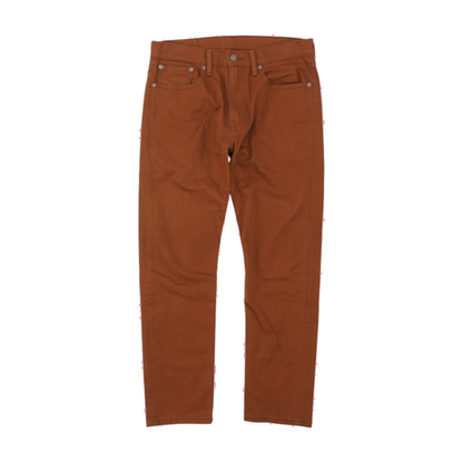 Rust Tapered Pants