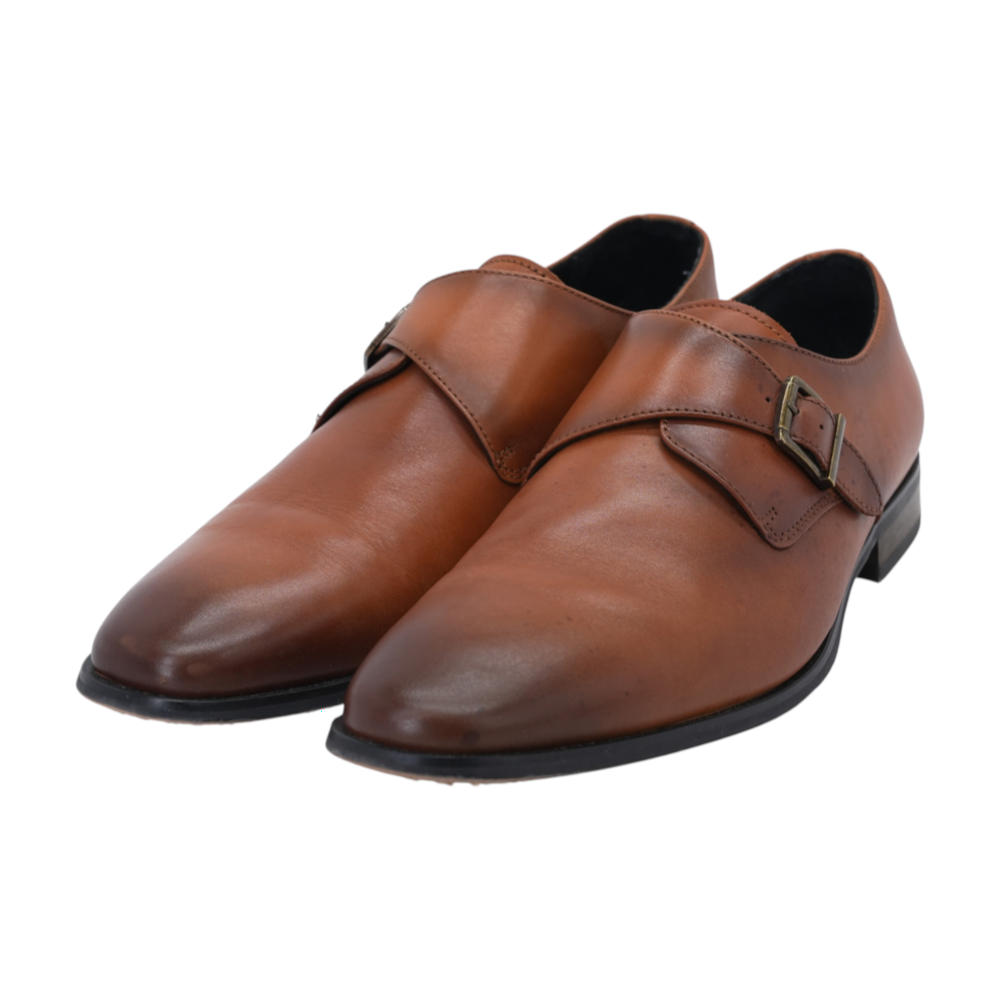 Brown Slip-On Dress Shoes