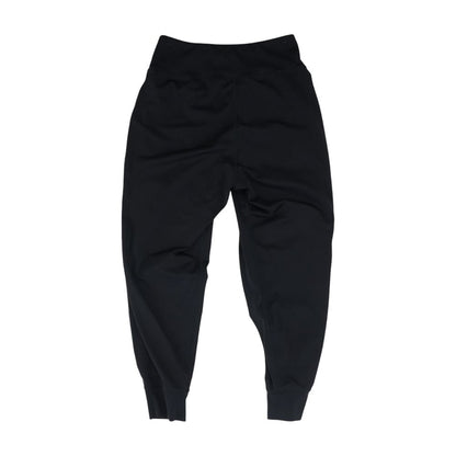 Black Solid Joggers Pants