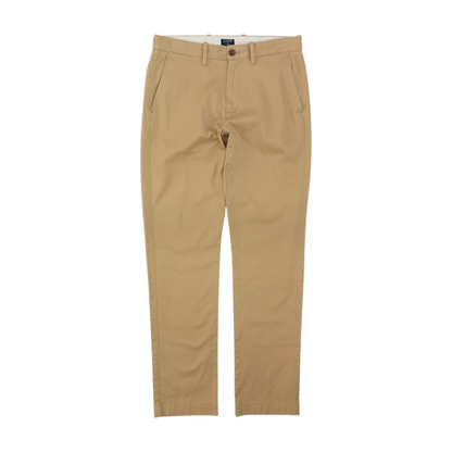Khaki Straight Pants