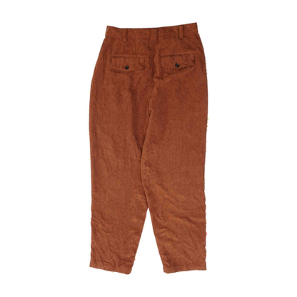 Rust Straight Pants