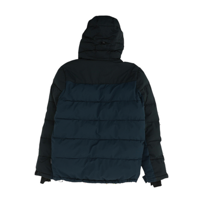 Black Color Block Jacket