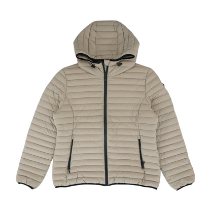 Beige Solid Jacket