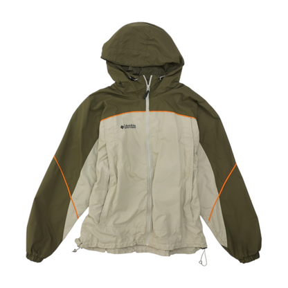 Vintage Olive Color Block Jacket