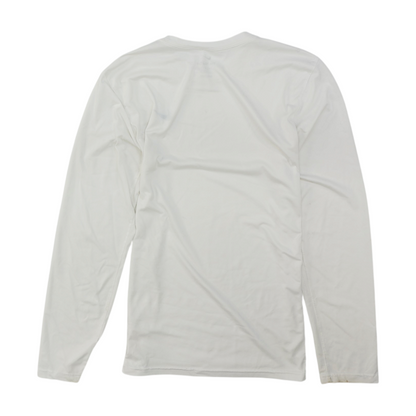 White Solid Active T-Shirt