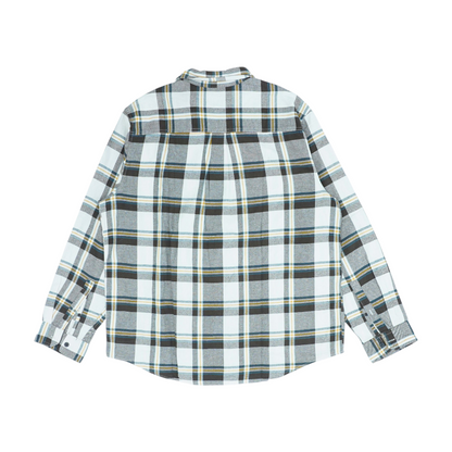 Brown Plaid Flannel Button Down