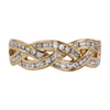 1/3 ctw 10K Yellow Gold Lab Grown Diamond Band