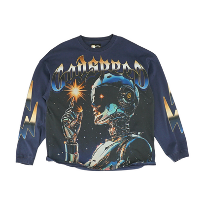 Navy Graphic T-Shirt
