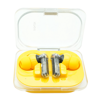 Yellow B162 Wireless Earbuds