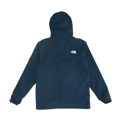 Navy Solid Rain Jacket