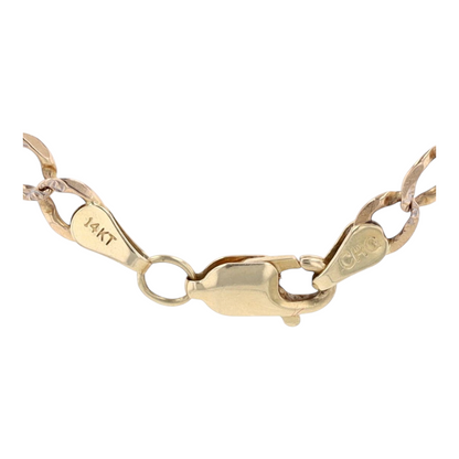14K Yellow Gold Chain Necklace