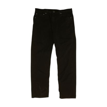 505 Black Regular Jeans