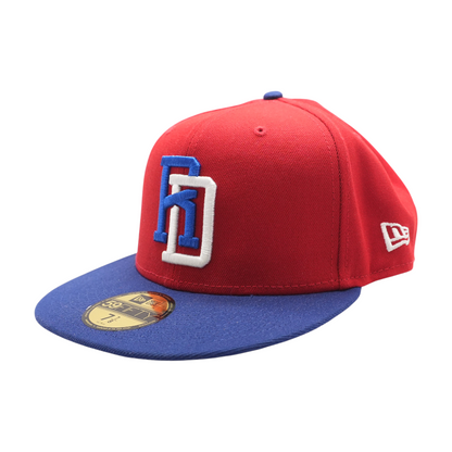 Red Dominican Republic Ballcap Hat
