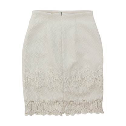 White Mini Skirt