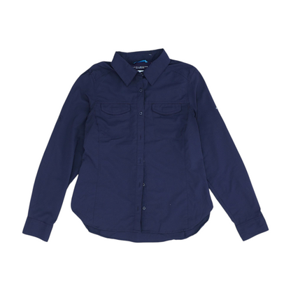 Purple Outdoor Button Down