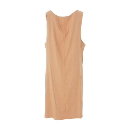 Tan Tall Midi Dress