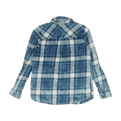 Blue Plaid Button Down