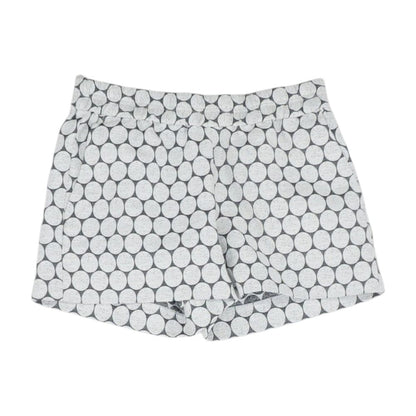 Black Polka Dot Knit Shorts