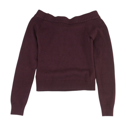 Maroon Pullover Sweater