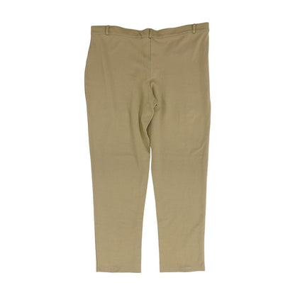 Khaki Solid Pants