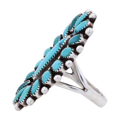 Sterling Silver Turquoise Statement Ring