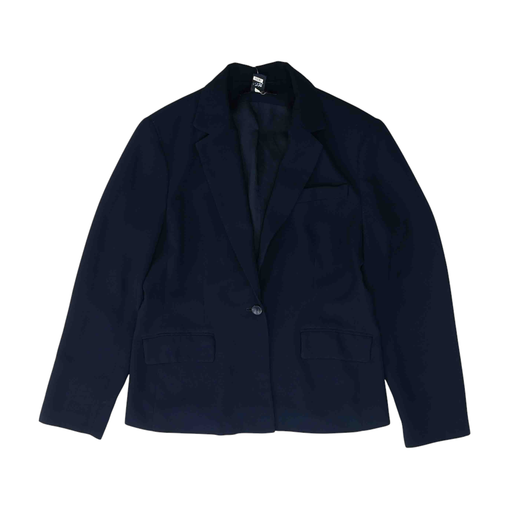 Navy Solid Blazer