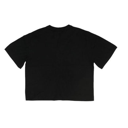 Black Cropped Blouse