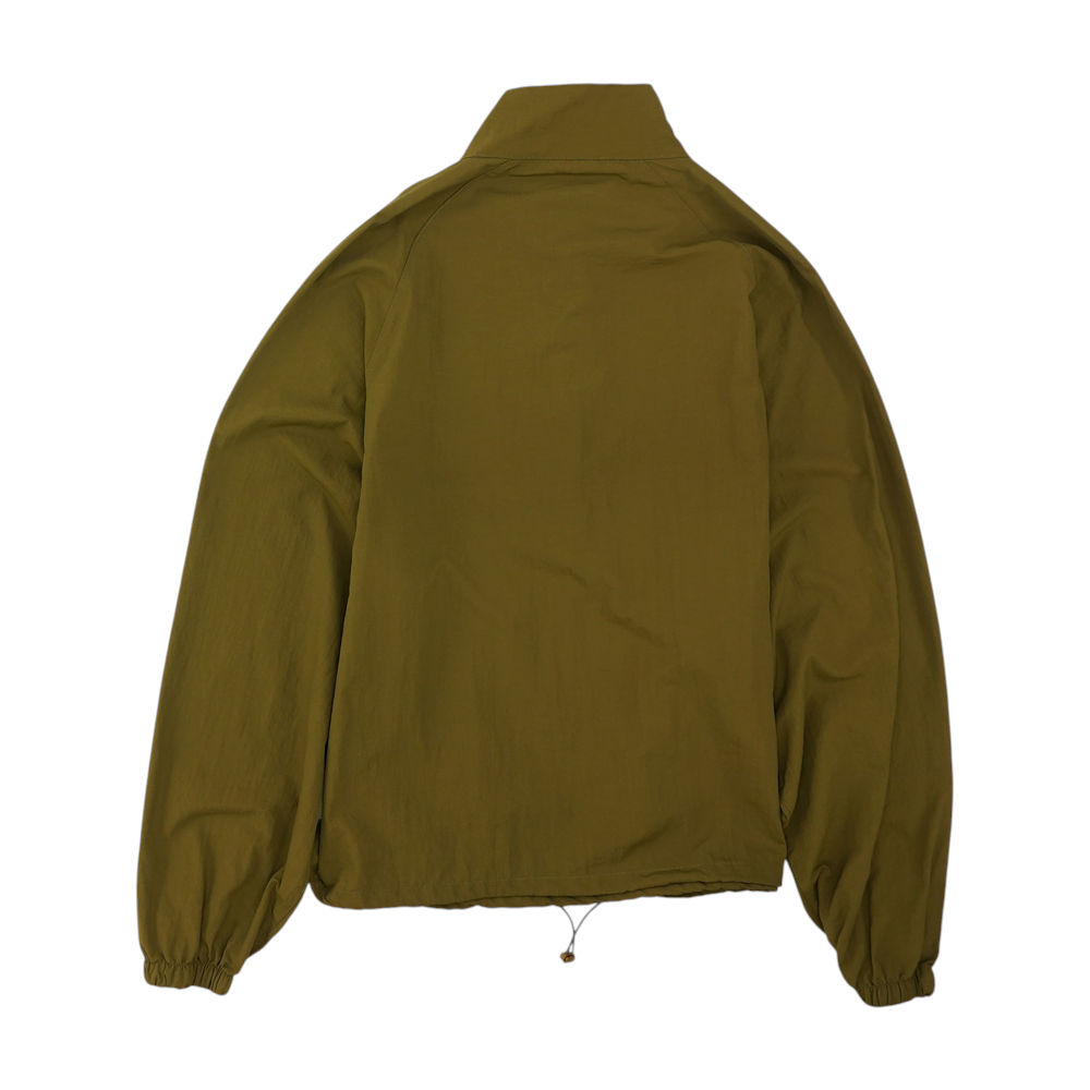 Green Solid 1/4 Zip Pullover
