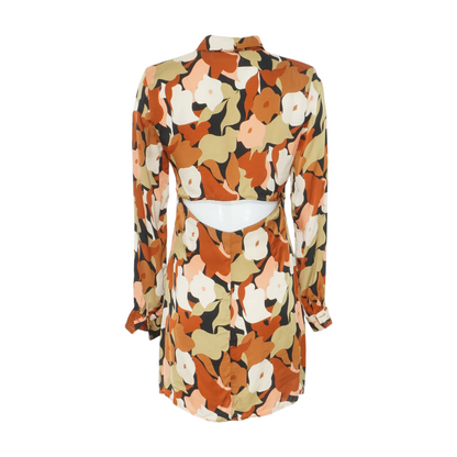 Multi Floral Mini Dress
