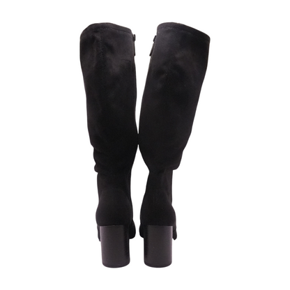 Black Knee-High Boots