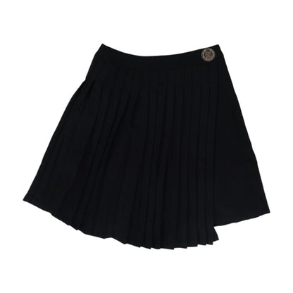 Black Solid Skirt