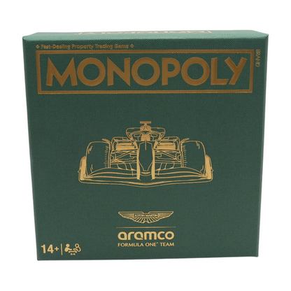 Monopoly Aramco F1 Team Theme Board Game