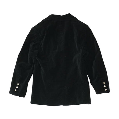 Black Solid Sport Coat