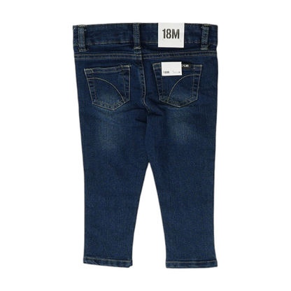 Navy Solid Jeans