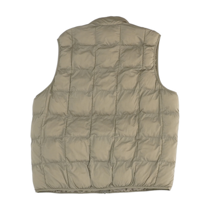 Beige Solid Vest