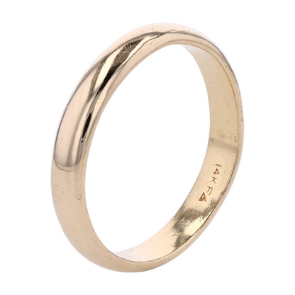 14K Yellow Gold Band