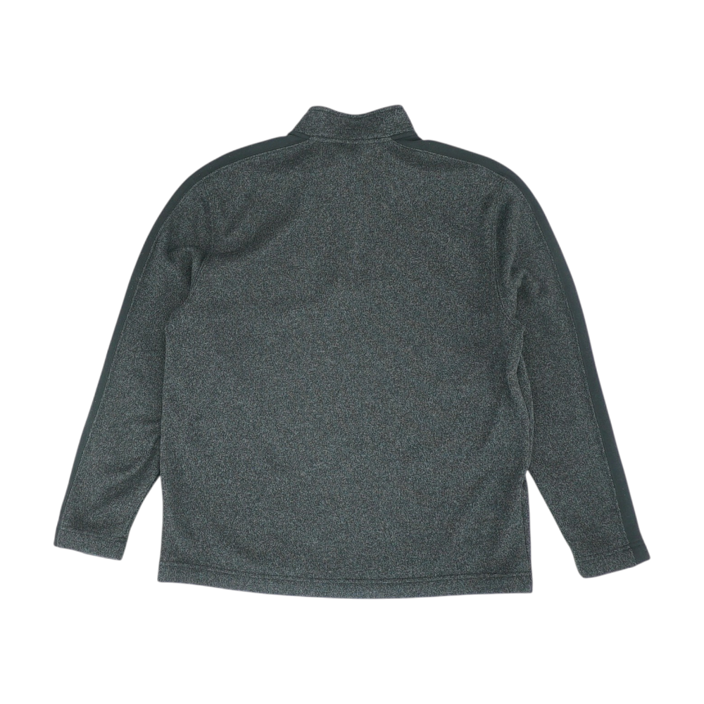 Van Heusen Black Solid 1/4 Zip Pullover – Image 2