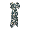 Green Floral Maxi Dress