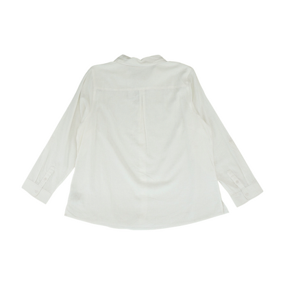 White Plus Button Down