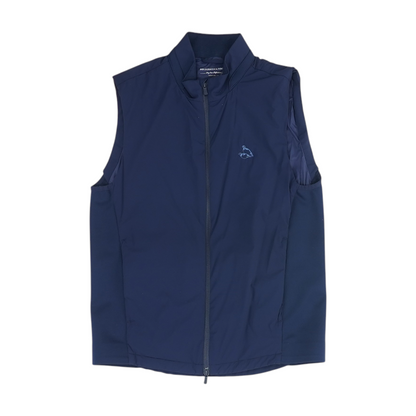 Navy Solid Active Vest